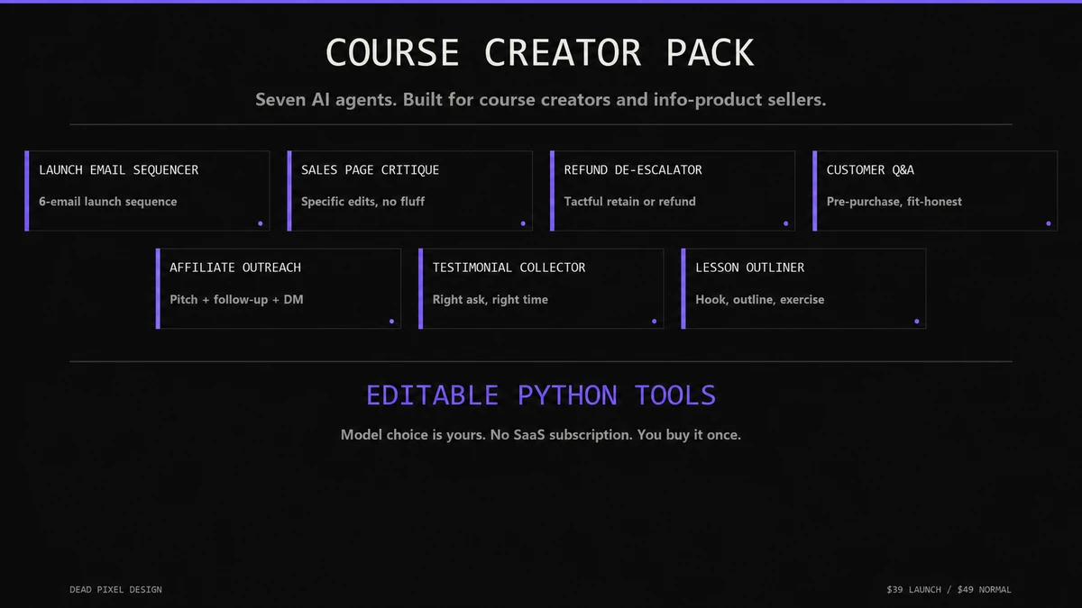 Course Creator Pack
