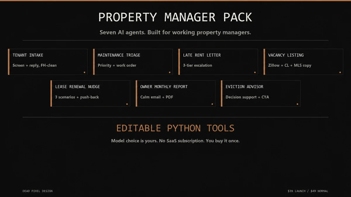 Property Manager Pack